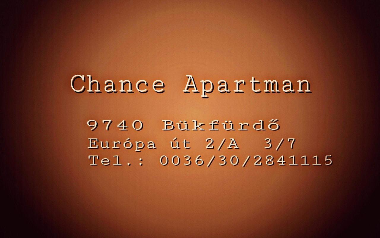 Chance Apartman Buekfuerdo Luaran gambar